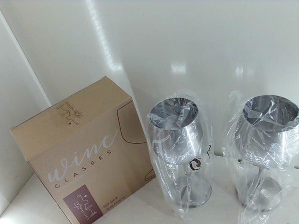 Gusto Nostro Stainless Steel Wine Glasses 18oz